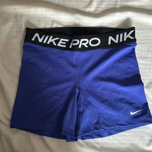 nike blue spandex